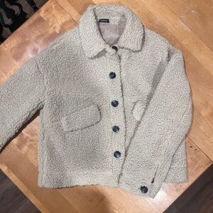Women’s Textured Faux Wool Jacket